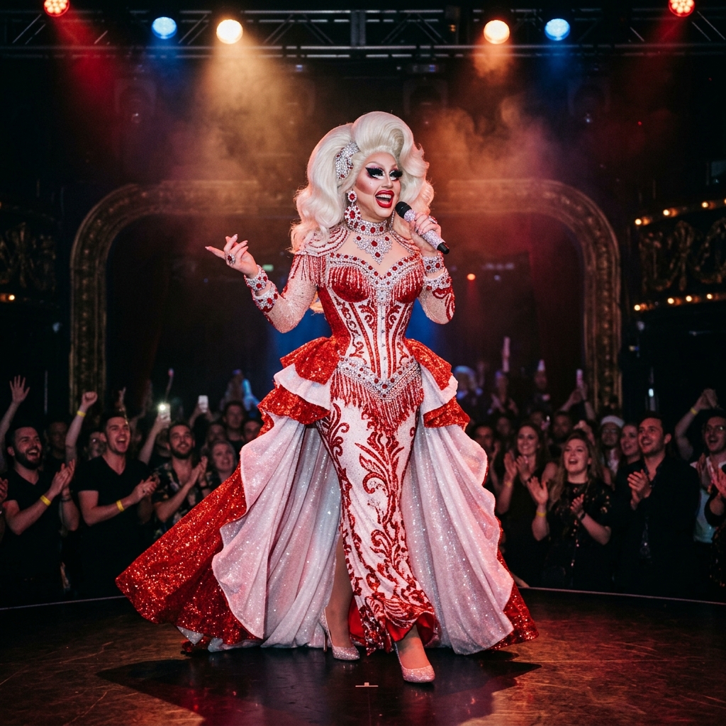 Glamorous Drag Show Performance